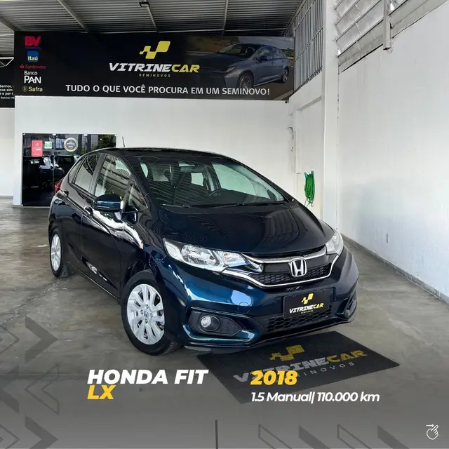 Carro Honda Fit 2018 1.5 16v LX CVT (Flex)