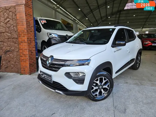 Carro Renault Kwid 2024 Outsider 1.0 12v SCe (Flex)