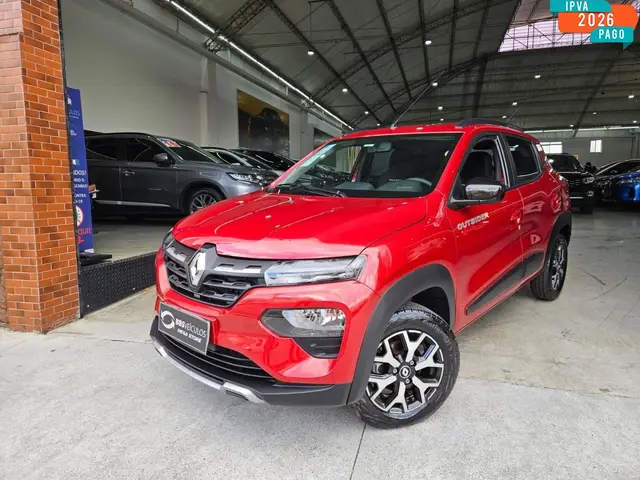 Carro Renault Kwid 2024 Outsider 1.0 12v SCe (Flex)