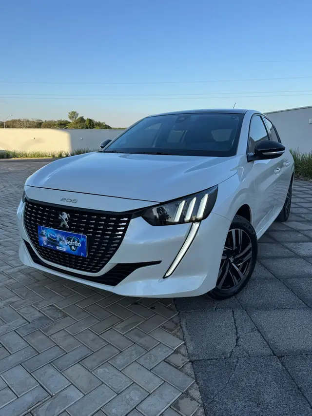 Carro Peugeot 208 2024 Griffe 1.0 Tubo Flex (Automático)