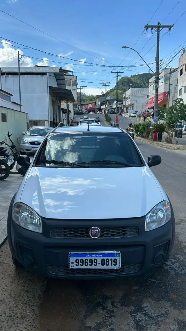 Carro Fiat Strada 2020 Hard Working 1.4 (Flex) (Cabine Simples)