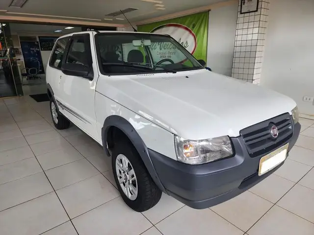 Carro Fiat Uno Mille 2009 Fire Economy 1.0 (Flex) 2p