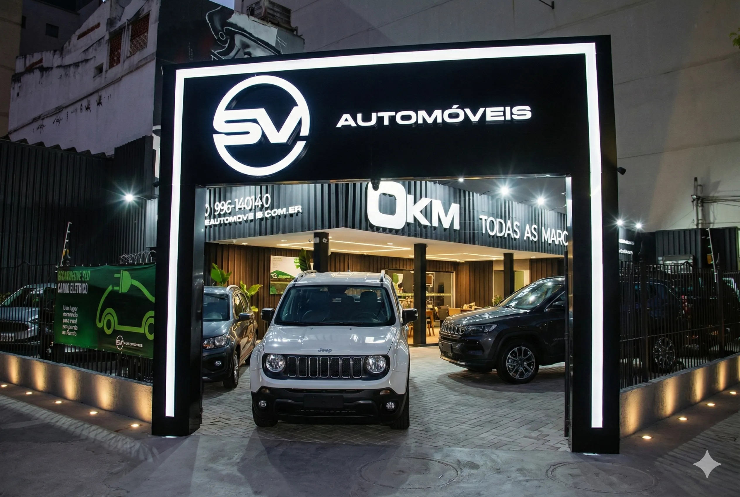 Fachada da loja Veículos à venda em SINAL VERDE AUTOMÓVEIS - Rio de Janeiro - RJ