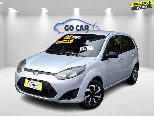 Carro Ford Fiesta Hatch 2014 SE 1.0 RoCam (Flex)