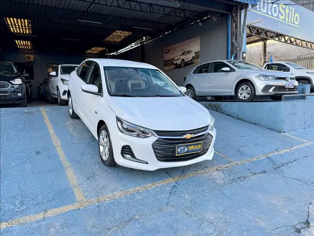 Carro Chevrolet Onix Plus 2021 1.0 Premier Turbo Flex (Aut)