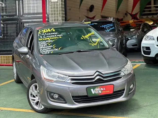 Carro Citroën C4 Lounge 2014 Exclusive 1.6 THP (Aut)