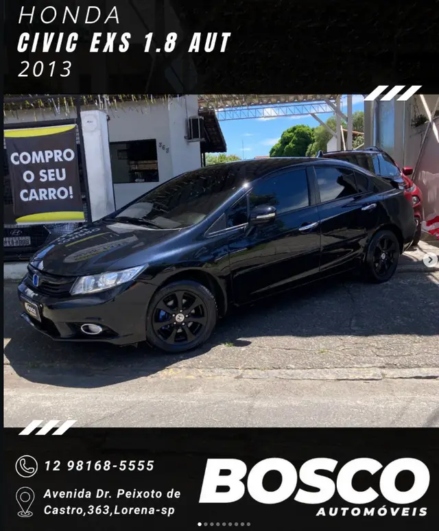 Carro Honda Civic 2013 New  EXS 1.8 16V i-VTEC (Aut) (Flex)