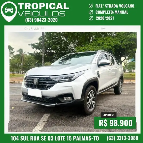 Carro Fiat Strada 2021 Endurance 1.4 CD (Flex)
