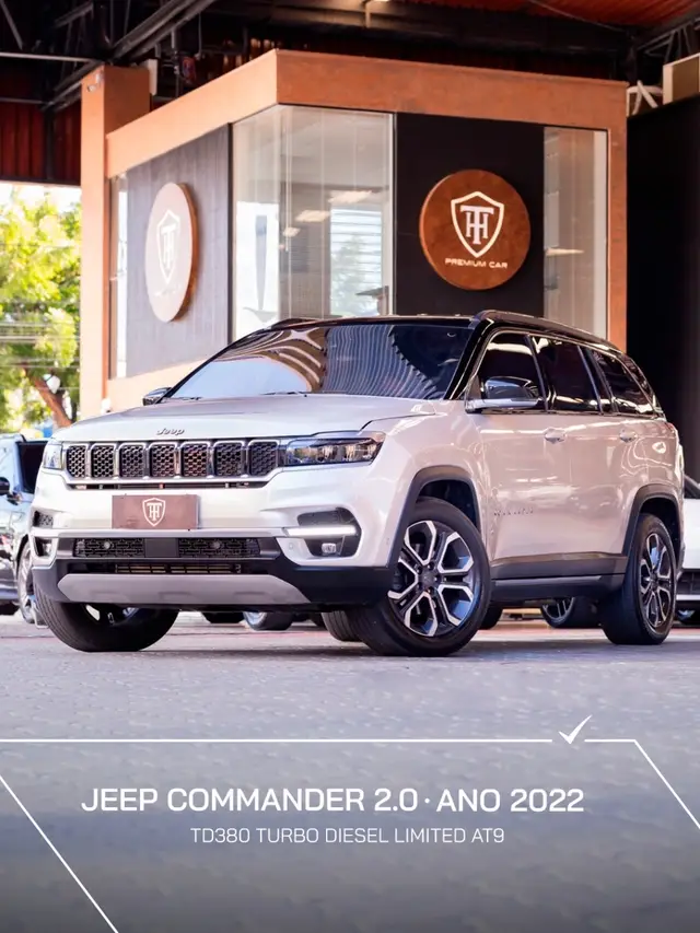 Carro Jeep Commander 2022 Limited TD380 Diesel 4x4 (Aut)