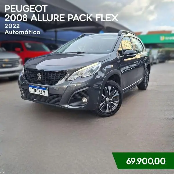 Carro Peugeot 2008 2022 Allure 1.6 16V (Aut) (Flex)