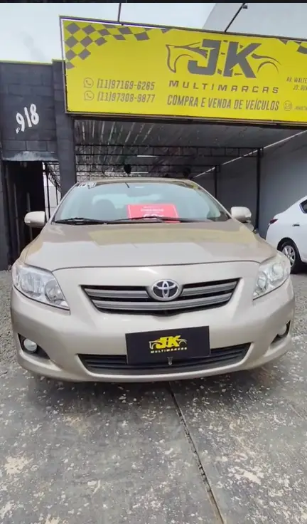Carro Toyota Corolla 2009 Sedan XEi 1.8 16V (flex) (aut)