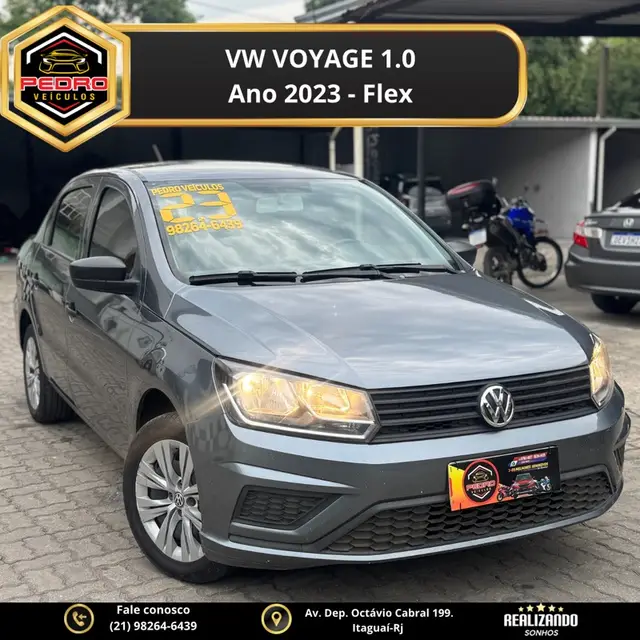Carro Volkswagen Voyage 2023 1.0 MPI (Flex)