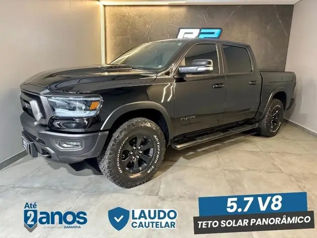Carro Ram 1500 2021 Rebel V8 5.7 gasolina (Aut) Level II