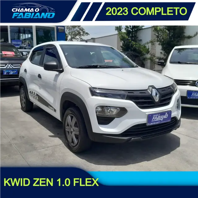 Carro Renault Kwid 2023 Zen 1.0 12v SCe (Flex)