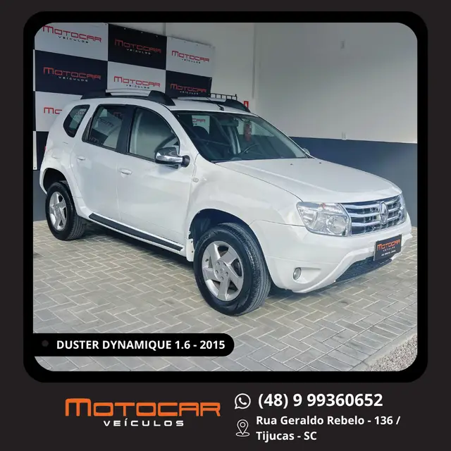 Carro Renault Duster 2015 1.6 16V Dynamique (Flex)