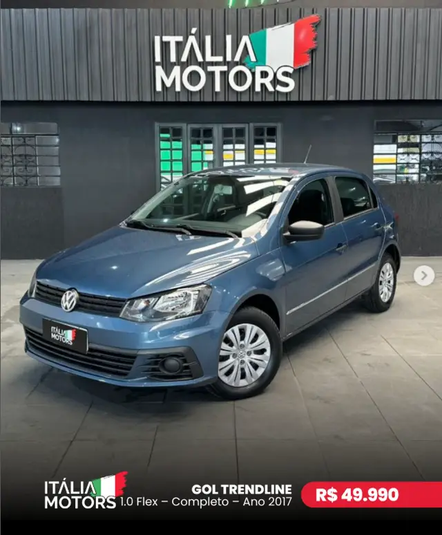 Carro Volkswagen Gol 2017 1.6 MSI Trendline (Flex)