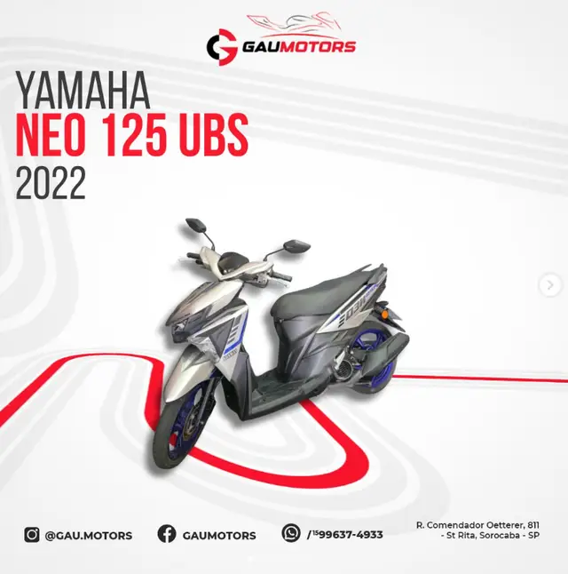 Moto Yamaha Neo 125 2022 Automatic