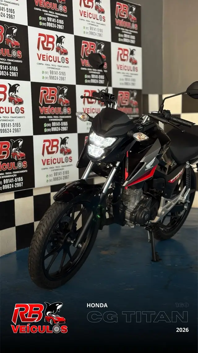 Moto Honda CG 160 2026 Titan
