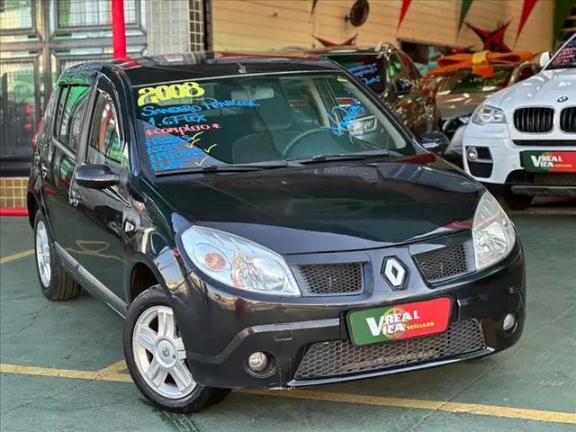 Carro Renault Sandero 2008 Privilège 1.6 16V (flex)