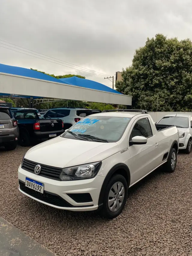 Carro Volkswagen Saveiro 2021 Robust 1.6 MSI CS (Flex)