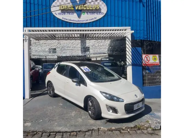 Carro Peugeot 308 2015 Griffe 1.6 THP (Aut)