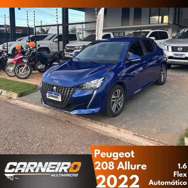 Carro Peugeot 208 2022 Allure 1.6 (Flex) (Aut)