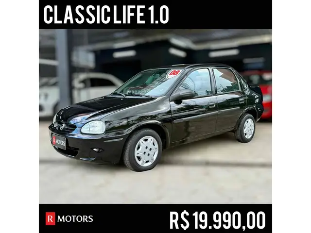 Carro Chevrolet Classic 2008 Corsa Sedan  Life 1.0 VHC (Flex)