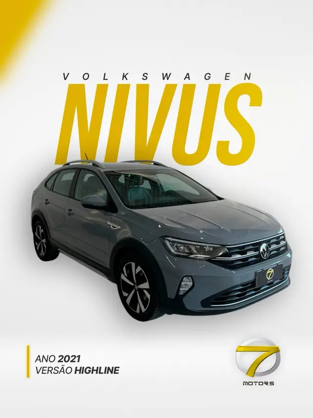 Carro Volkswagen Nivus 2021 Highline 1.0 Turbo (Aut.)