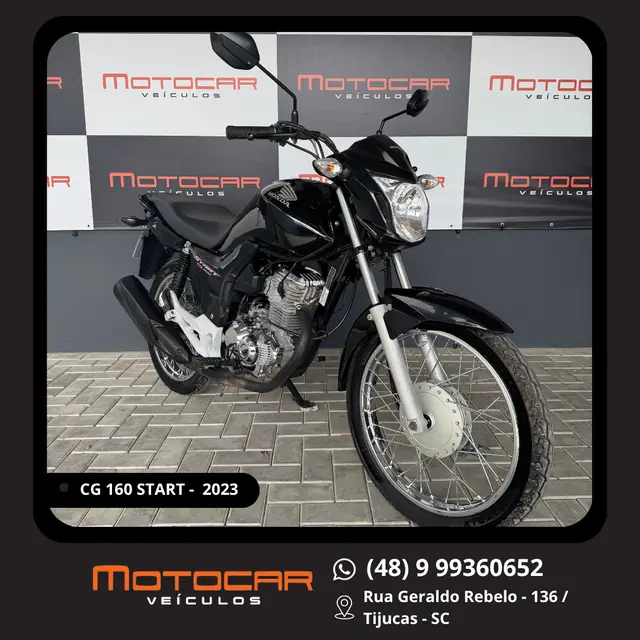 Moto Honda CG 160 2023 Start