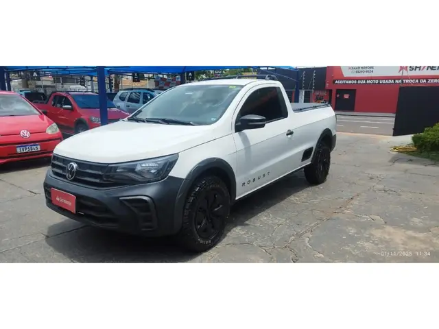 Carro Volkswagen Saveiro 2024 Robust CS 1.6