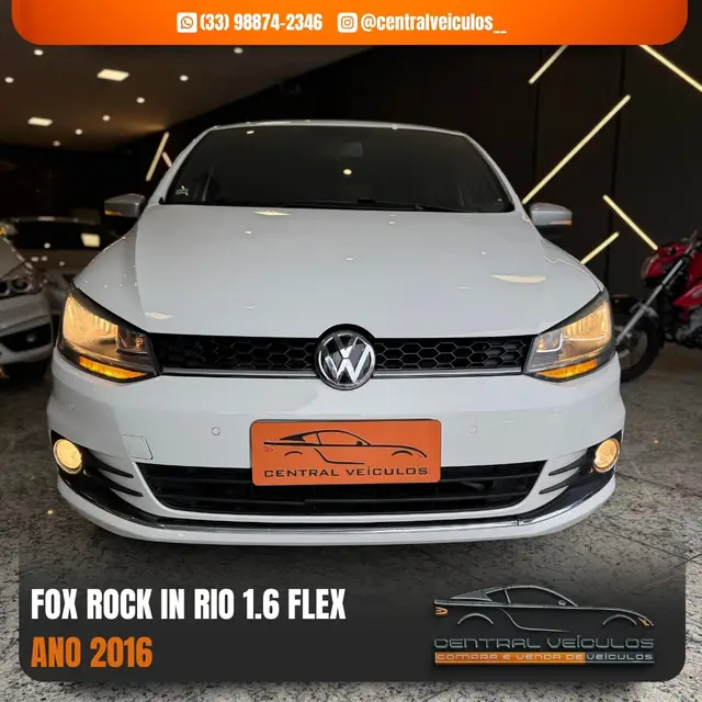 Carro Volkswagen Fox 2016 1.6 MSI Rock in Rio (Flex)
