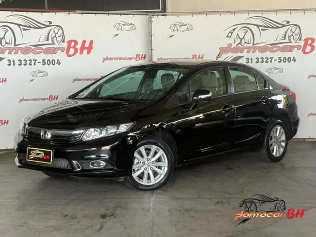 Carro Honda Civic 2014 New  LXS 1.8 16V i-VTEC (Flex)