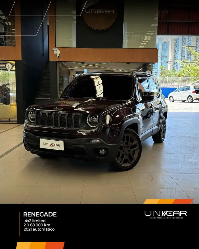 Carro Jeep Renegade 2021 Limited 1.8 4x2 (Aut) (Flex)