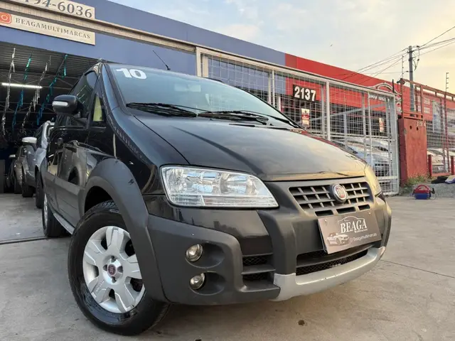 Carro Fiat Idea 2010 Adventure 1.8 Dualogic (Flex)