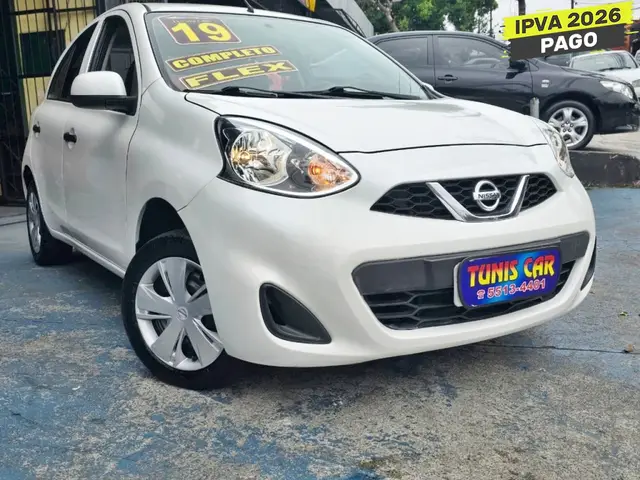 Carro Nissan March 2019 1.0 12V S (Flex)