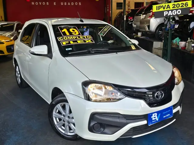 Carro Toyota Etios Sedan 2019 X 1.5 (Flex)