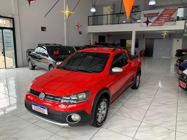 Carro Volkswagen Saveiro 2014 Cross 1.6 (Flex) (cab. estendida)