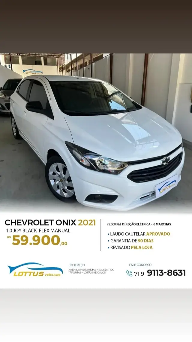 Carro Chevrolet Joy 2021 1.0 8V Black Edition (Flex)