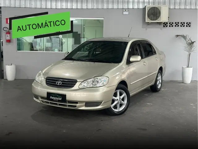 Carro Toyota Corolla 2003 Sedan XEi 1.8 16V (nova série) (aut)
