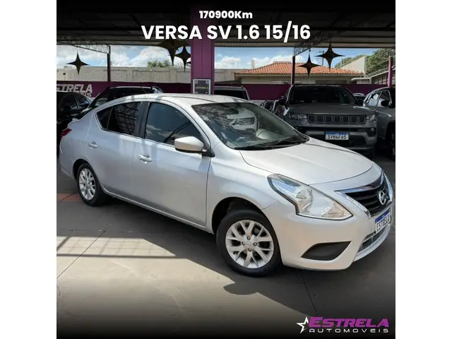 Carro Nissan Versa 2016 1.6 16V SV (Flex)