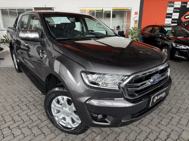 Carro Ford Ranger Cabine Dupla 2021 XLT 3.2 Turbodiesel 20V 4x4 (Aut)