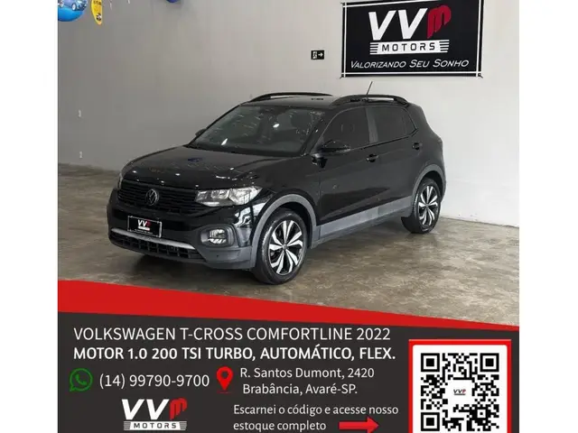 Carro Volkswagen T-Cross 2022 1.0 200 TSI Comfortline (Aut) (Flex)