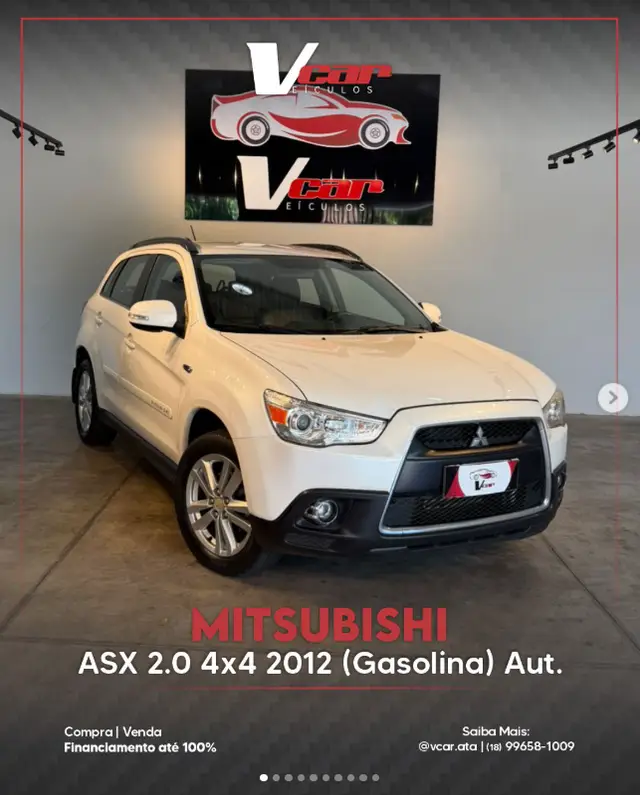 Carro Mitsubishi ASX 2012 2.0 4x2