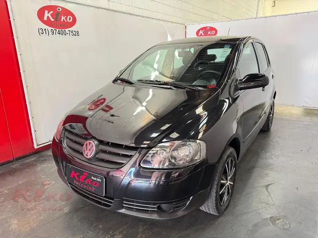 Carro Volkswagen Fox 2010 Black 1.0 8V (Flex) 4p