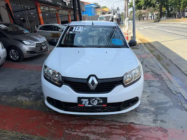 Carro Renault Sandero 2018 Authentique 1.0 12V SCe (Flex)
