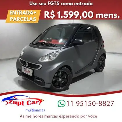 Carro Smart Fortwo Cabrio 2013 1.0 Turbo