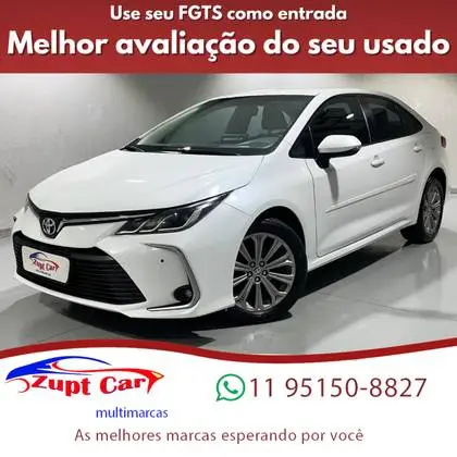 Carro Toyota Corolla 2020 2.0 XEi Multi-Drive S (Flex)