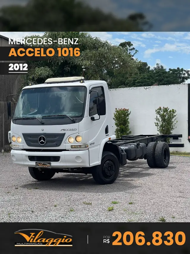 Caminhão Mercedes-Benz Accelo 2012 1016/37