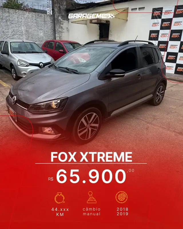Carro Volkswagen Fox 2019 1.6 MSI Xtreme (Flex)