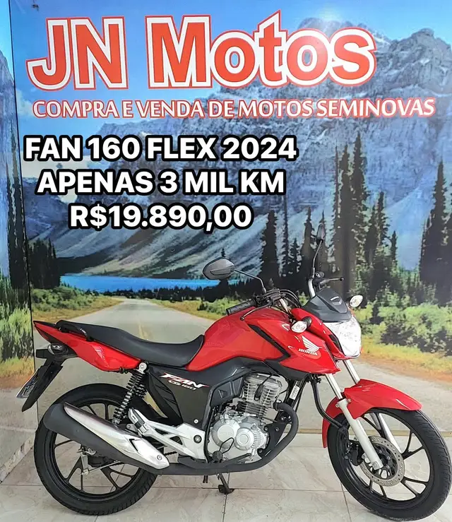 Moto Honda CG 160 2024 Fan